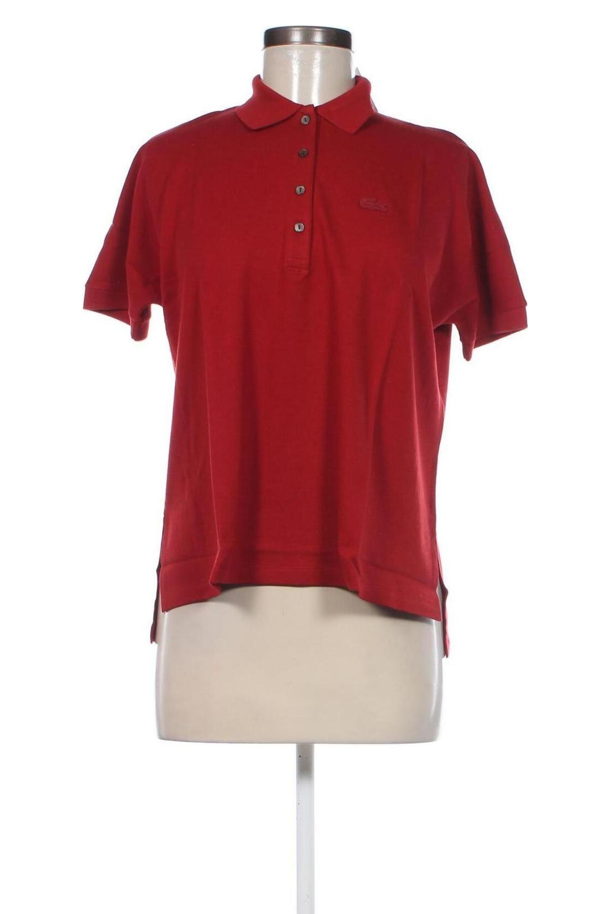 Γυναικείο t-shirt Lacoste, Μέγεθος XS, Χρώμα Κόκκινο, Τιμή 37,11 €