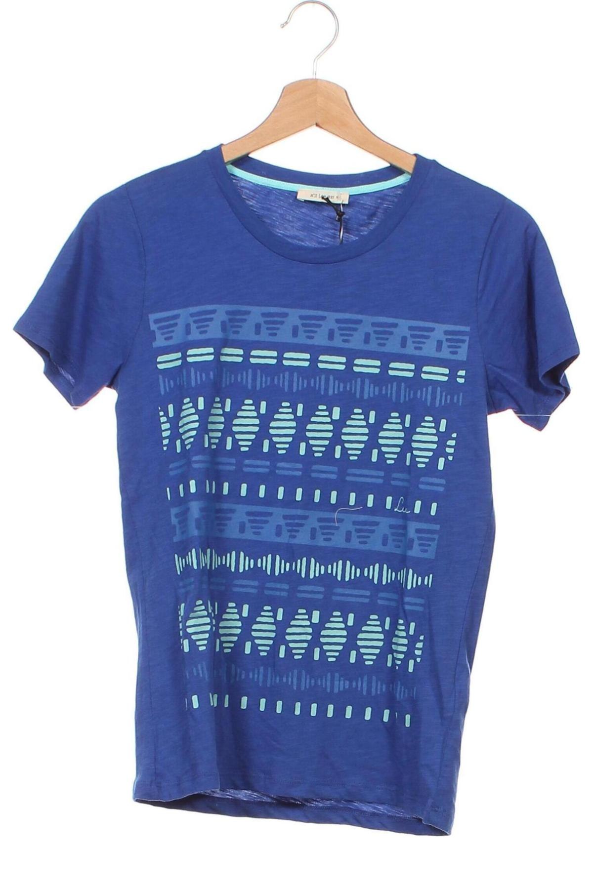 Γυναικείο t-shirt Lee, Μέγεθος XS, Χρώμα Μπλέ, Τιμή 23,13 €