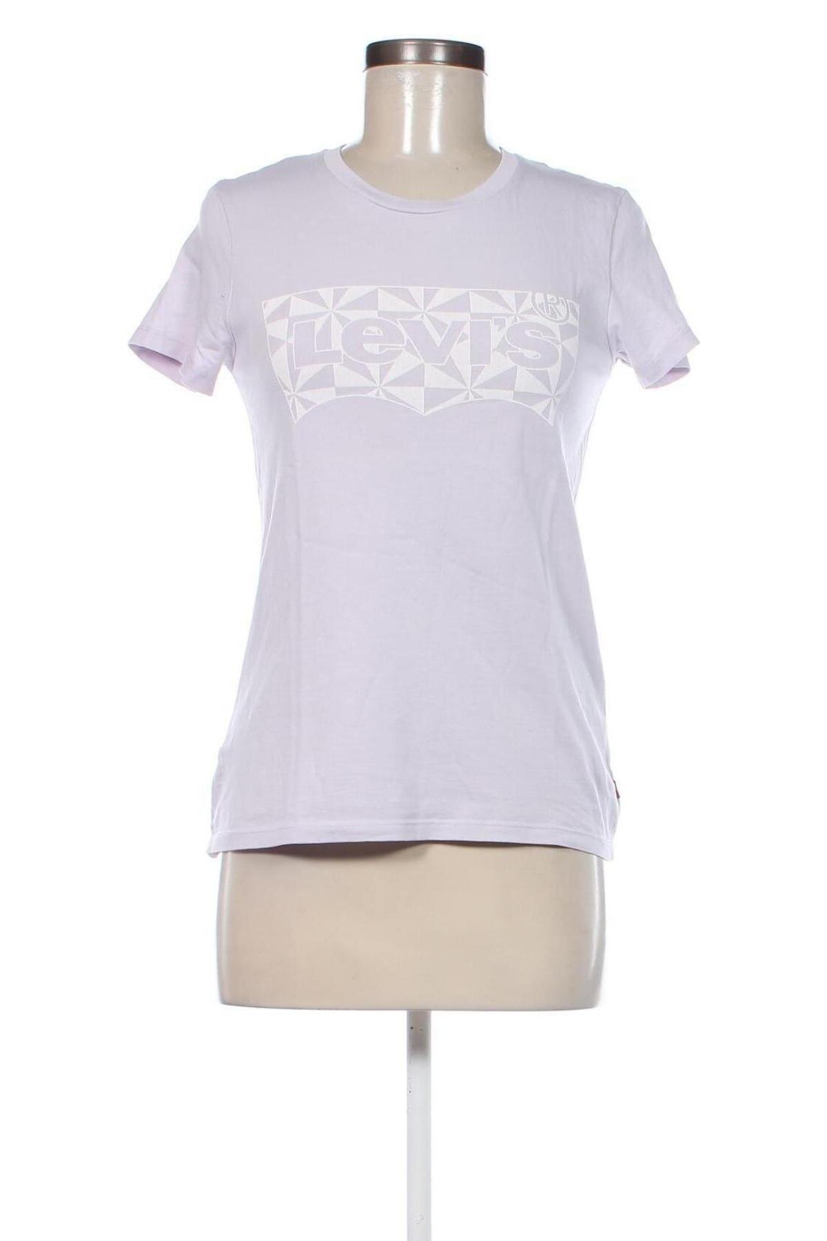 Γυναικείο t-shirt Levi's, Μέγεθος XS, Χρώμα Βιολετί, Τιμή 31,96 €