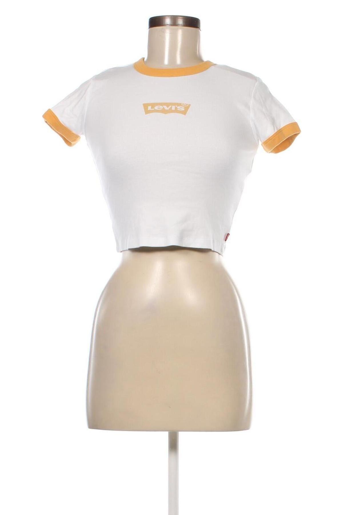 Γυναικείο t-shirt Levi's, Μέγεθος XS, Χρώμα Λευκό, Τιμή 17,58 €