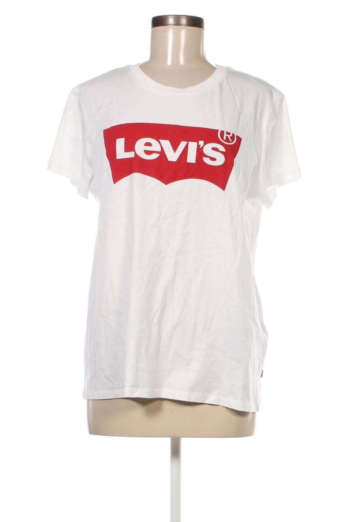 Női póló Levi's, Méret L, Szín Fehér, Ár 13 108 Ft