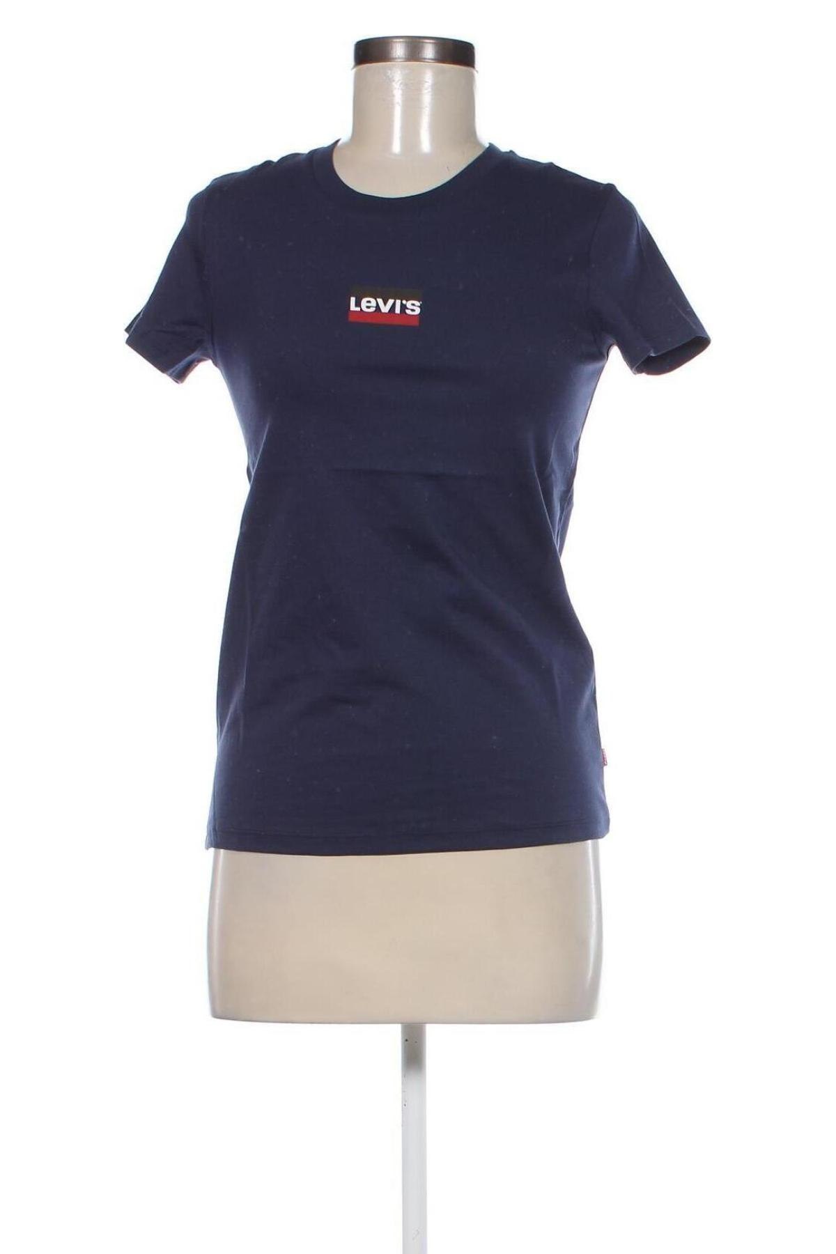 Γυναικείο t-shirt Levi's, Μέγεθος XXS, Χρώμα Μπλέ, Τιμή 31,96 €