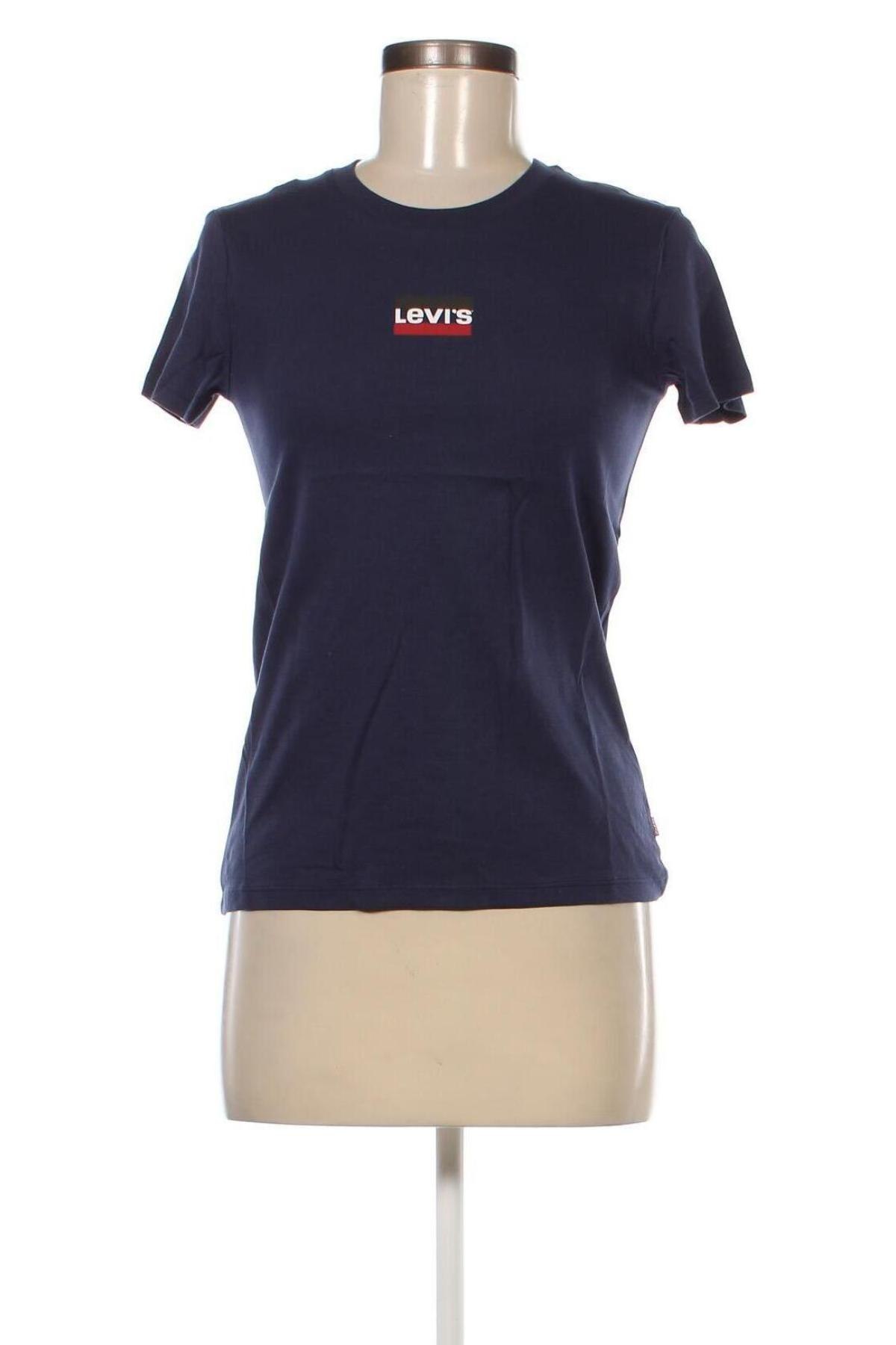 Damen T-Shirt Levi's, Größe XXS, Farbe Blau, Preis € 16,62