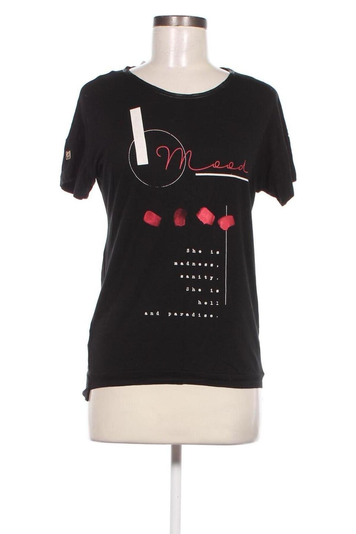 Дамска тениска Magenta, Размер M, Цвят Черен, Цена 21,20 лв.