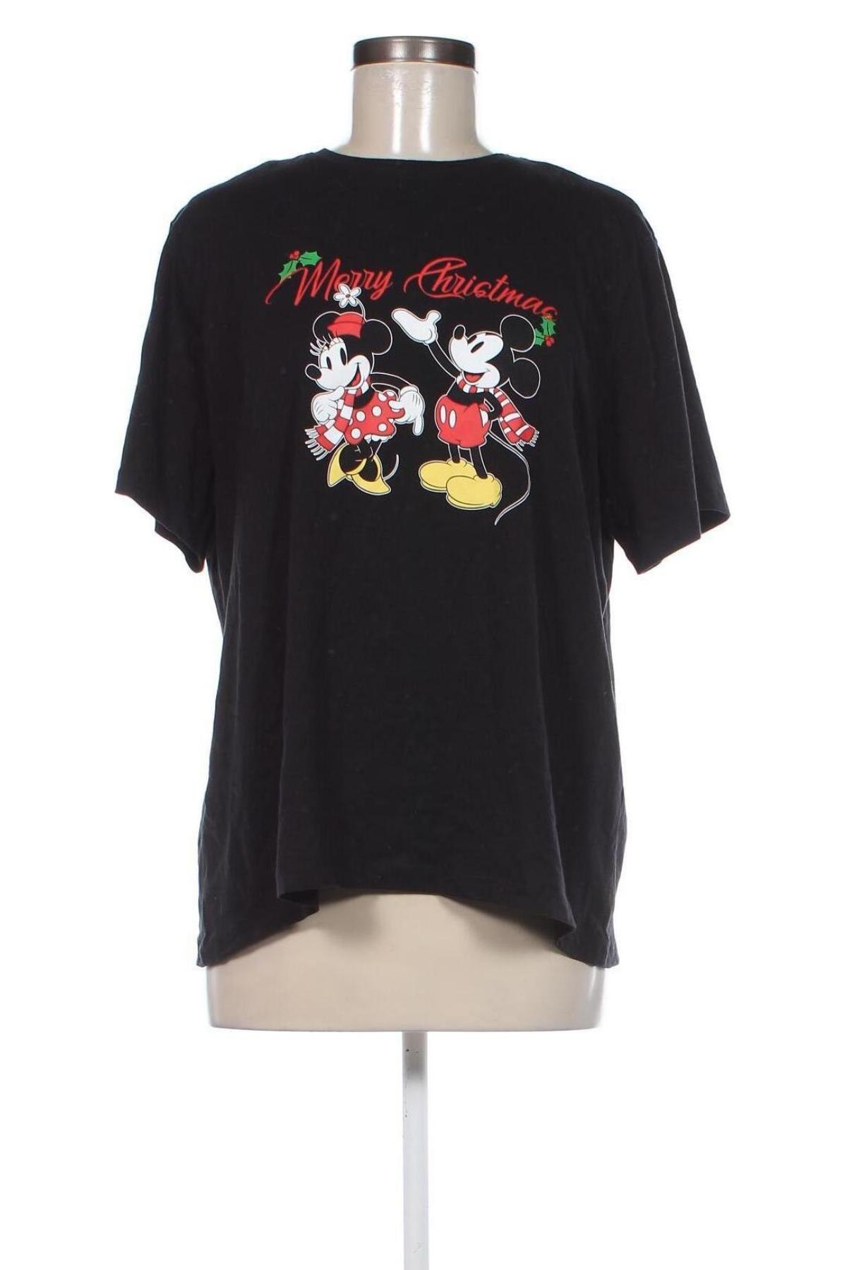 Damski T-shirt Minnie Mouse, Rozmiar XL, Kolor Czarny, Cena 95,96 zł