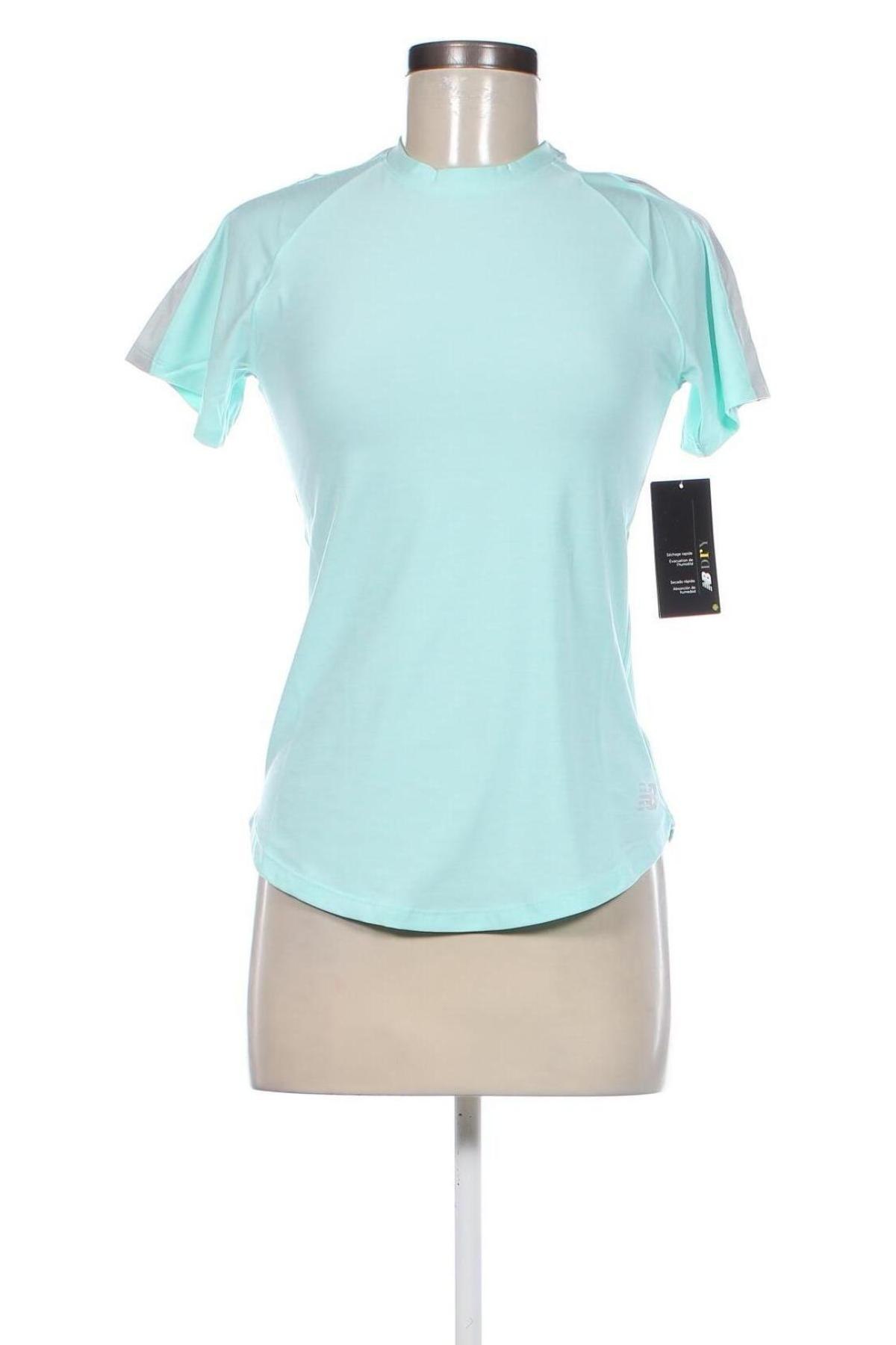 Dámske tričko New Balance, Veľkosť XS, Farba Zelená, Cena  19,18 €