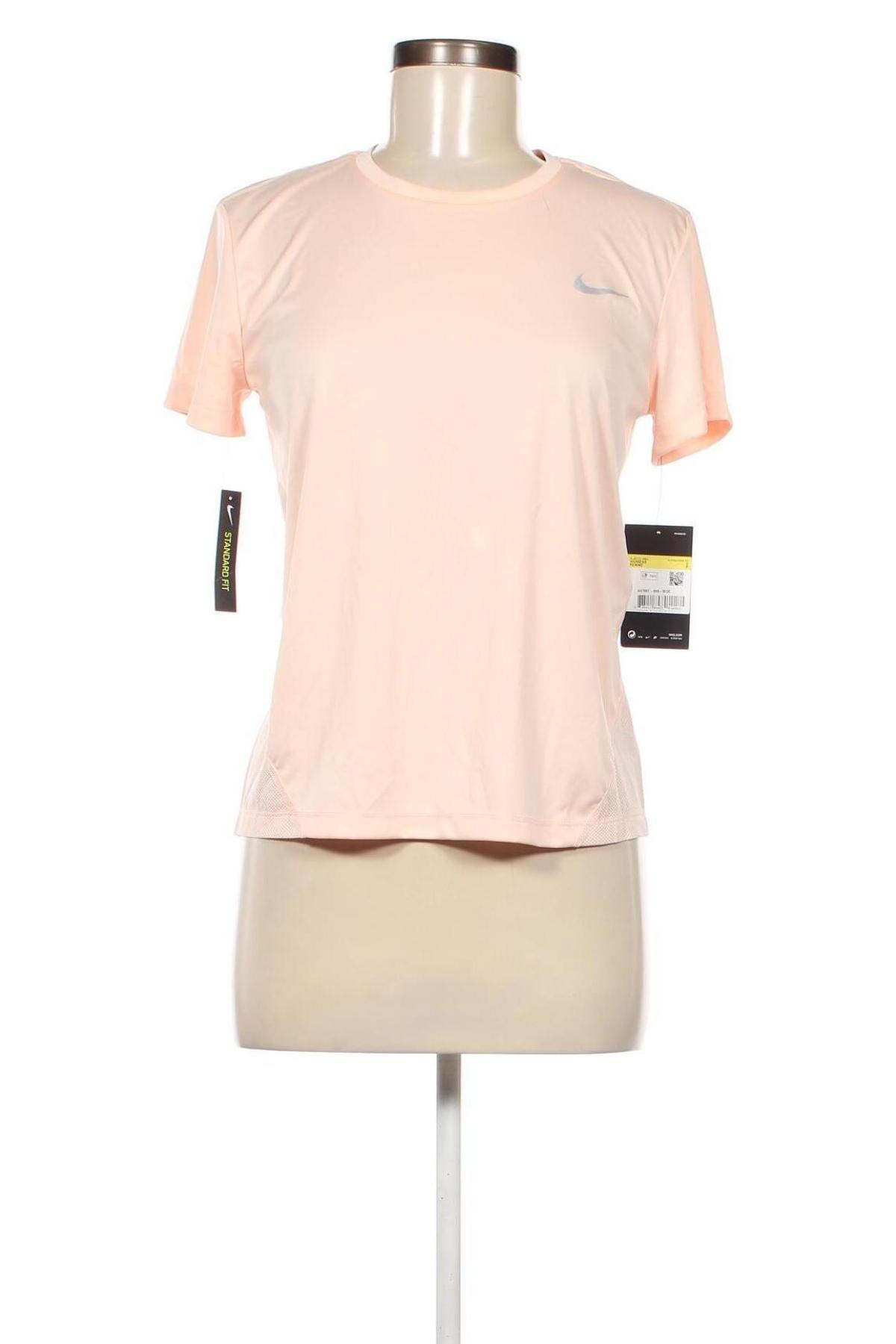 Γυναικείο t-shirt Nike, Μέγεθος S, Χρώμα Πορτοκαλί, Τιμή 23,49 €