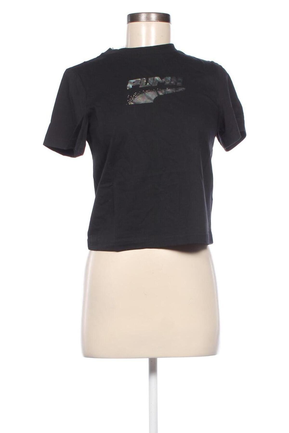 Γυναικείο t-shirt PUMA, Μέγεθος M, Χρώμα Μαύρο, Τιμή 14,38 €