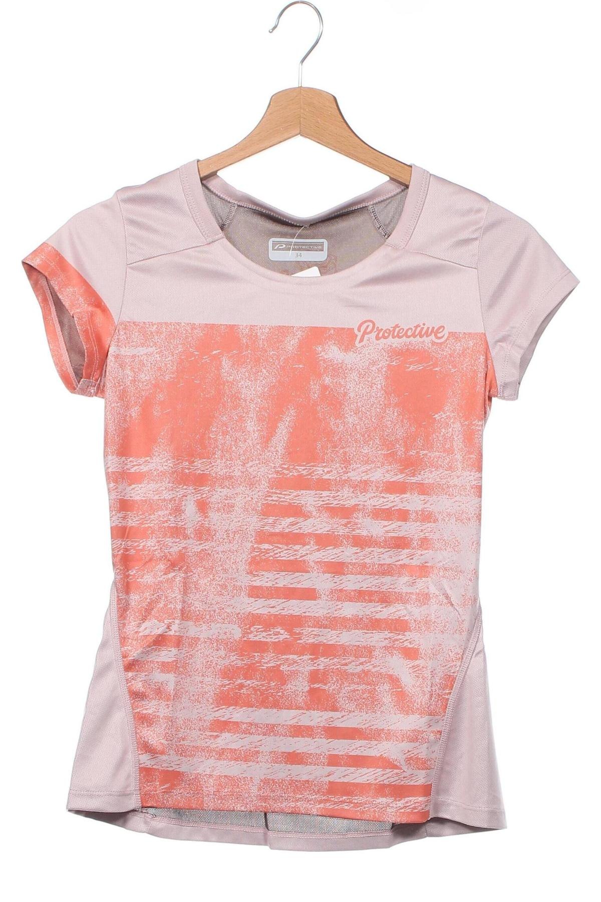 Damen T-Shirt Protective, Größe XS, Farbe Mehrfarbig, Preis 9,41 €