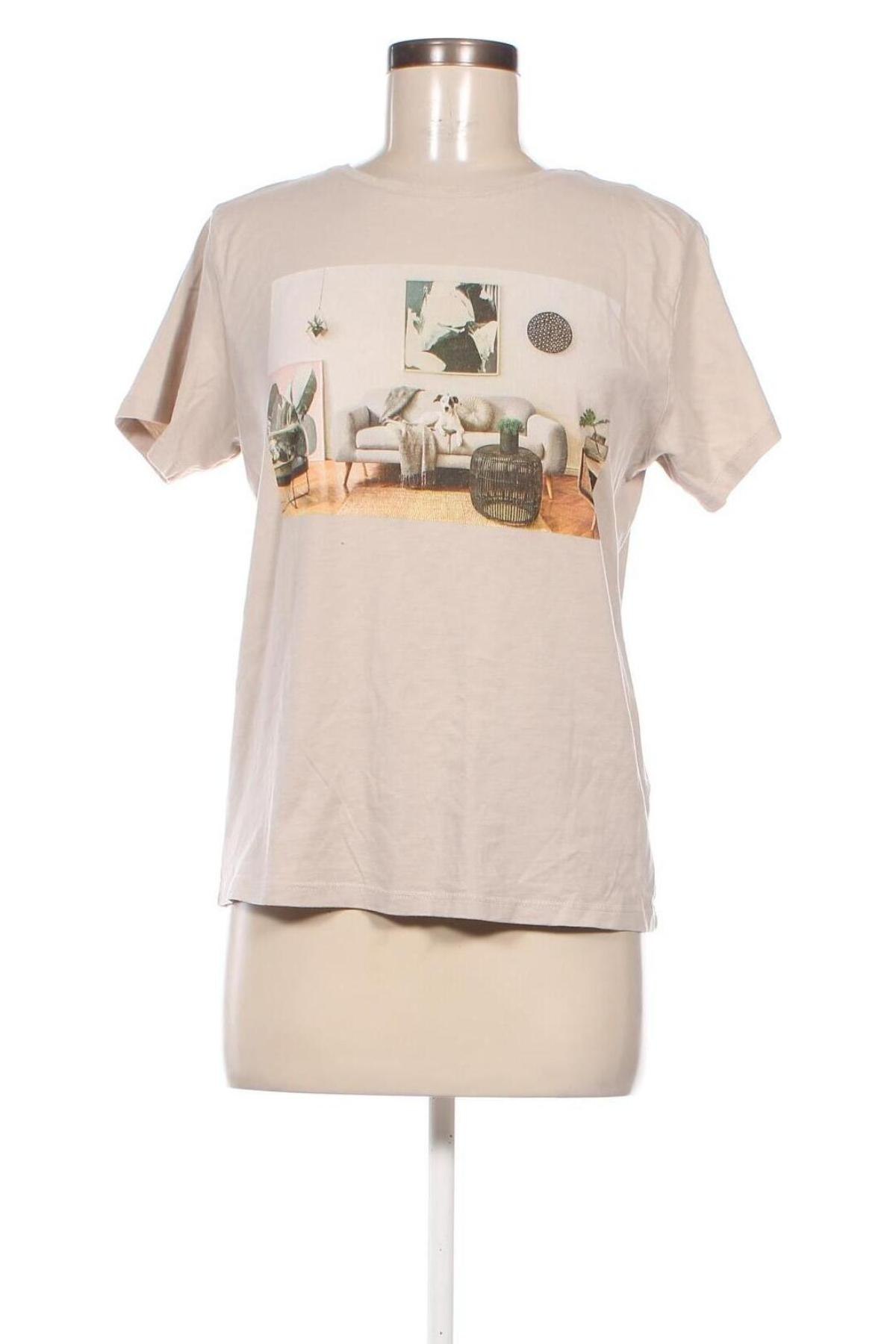 Dámské tričko Reserved, Velikost S, Barva Béžová, Cena  165,00 Kč