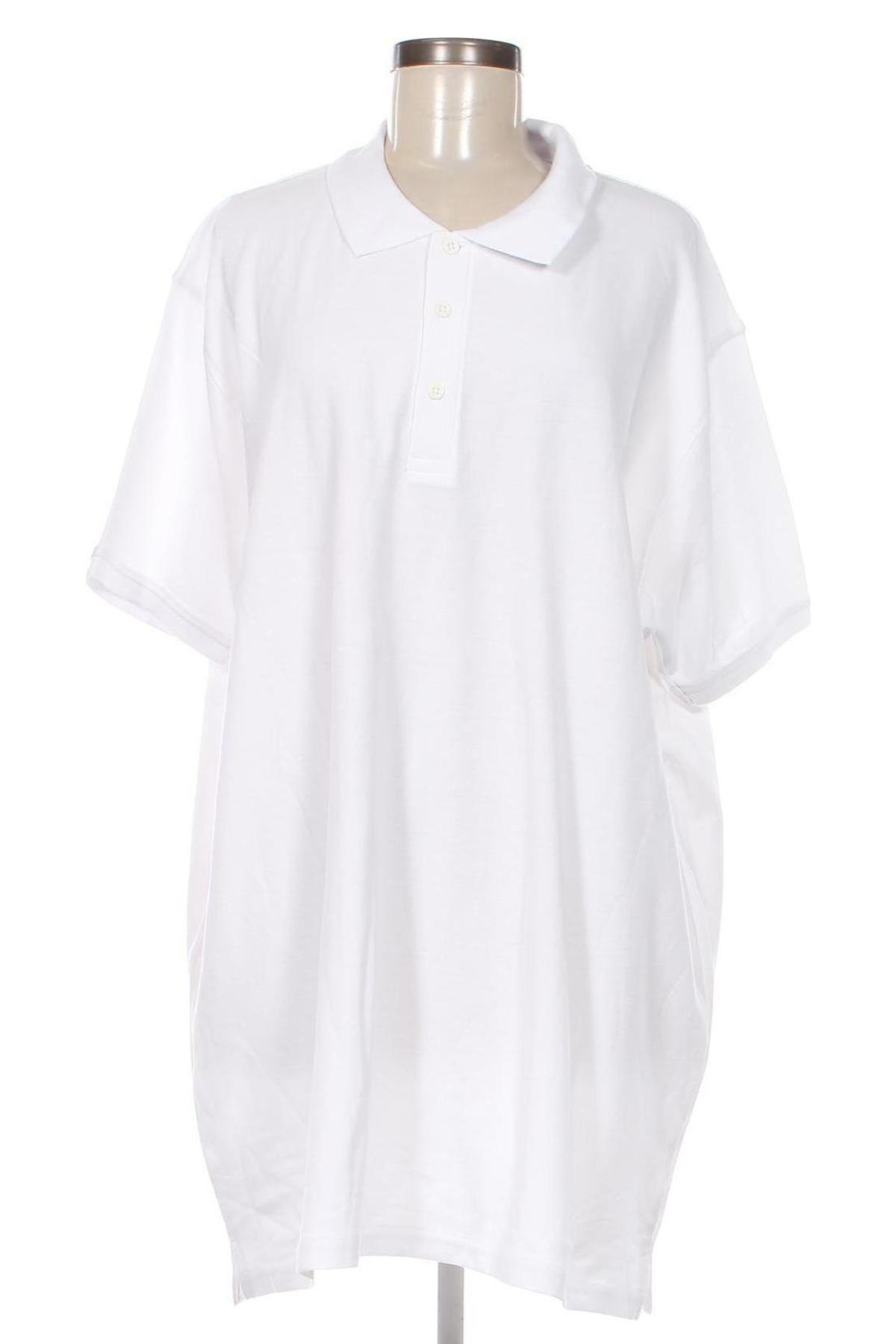 Γυναικείο t-shirt Roly, Μέγεθος 4XL, Χρώμα Λευκό, Τιμή 6,49 €
