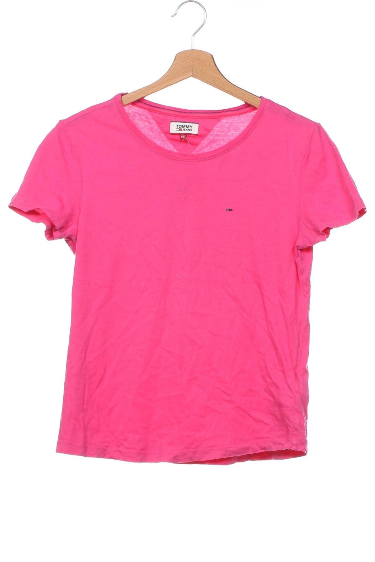 Női póló Tommy Jeans, Méret XXS, Szín Rózsaszín, Ár 6 800 Ft