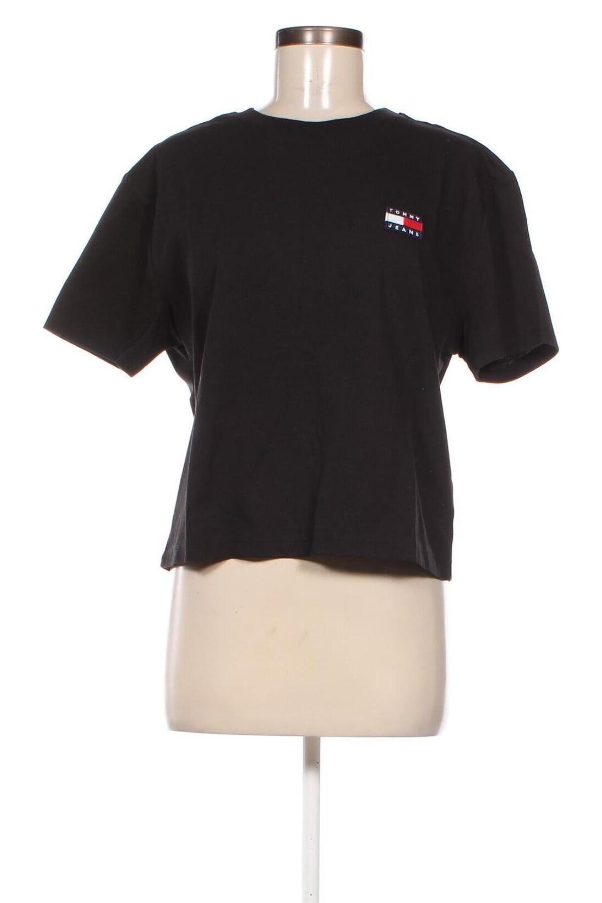 Tricou de femei Tommy Jeans, Mărime L, Culoare Negru, Preț 236,84 Lei