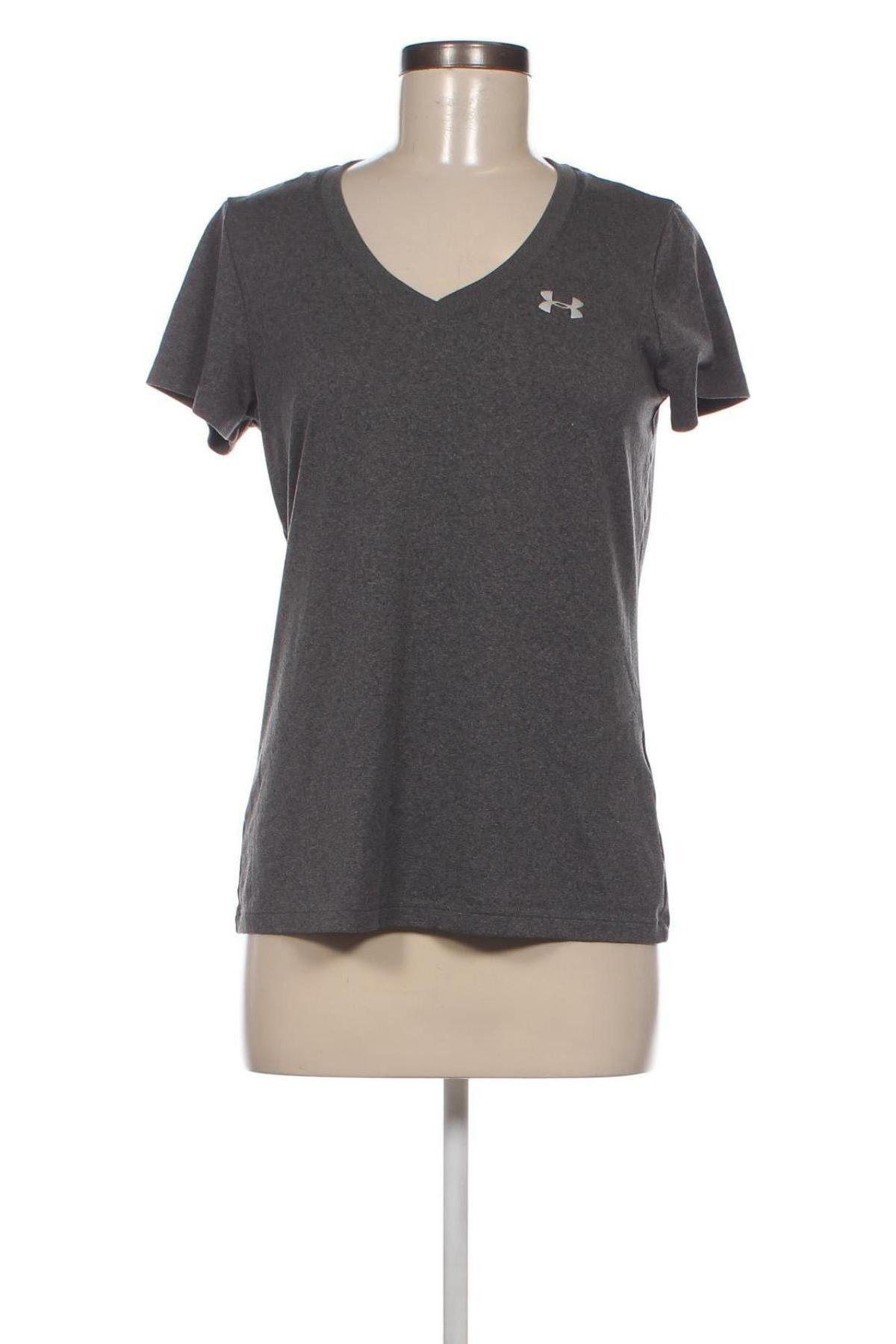 Damen T-Shirt Under Armour, Größe M, Farbe Grau, Preis € 29,71