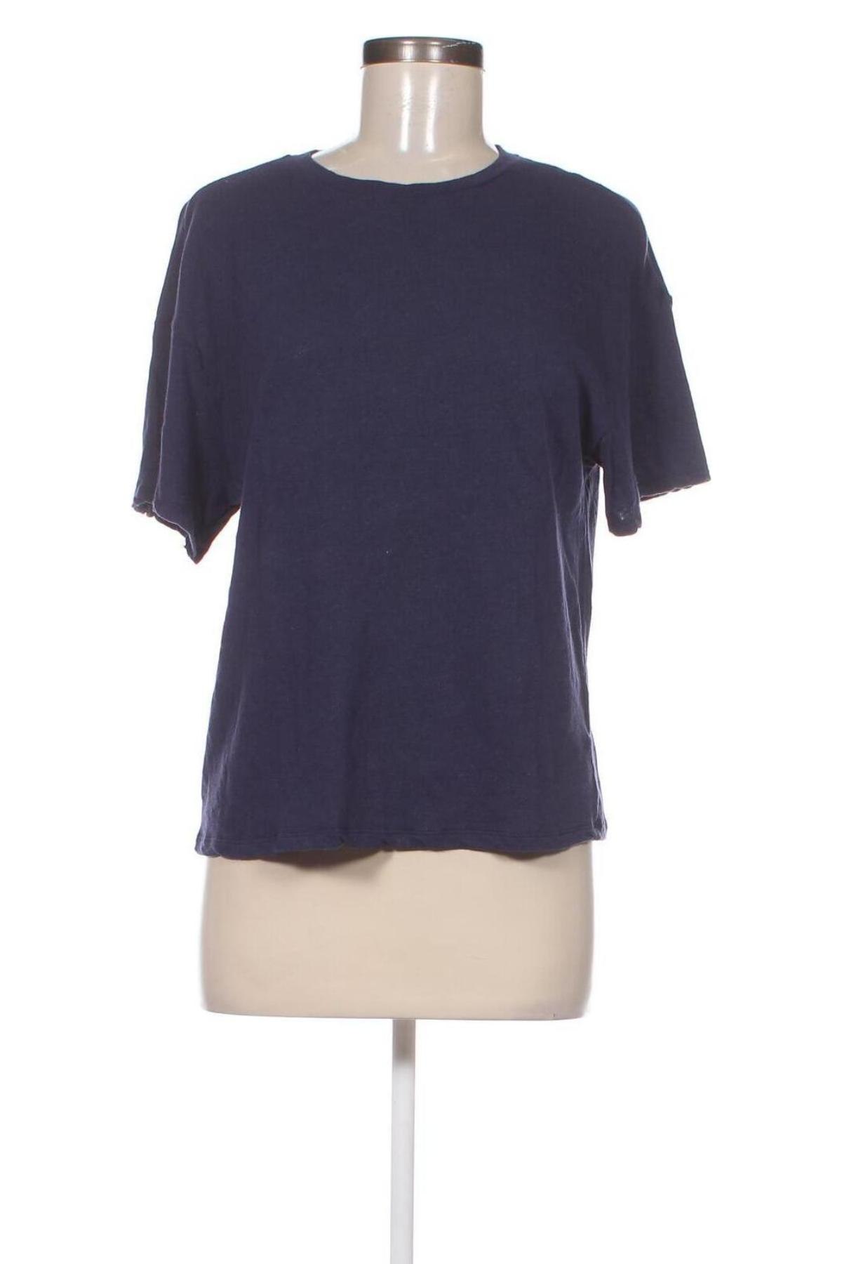 Γυναικείο t-shirt United Colors Of Benetton, Μέγεθος L, Χρώμα Μπλέ, Τιμή 18,56 €