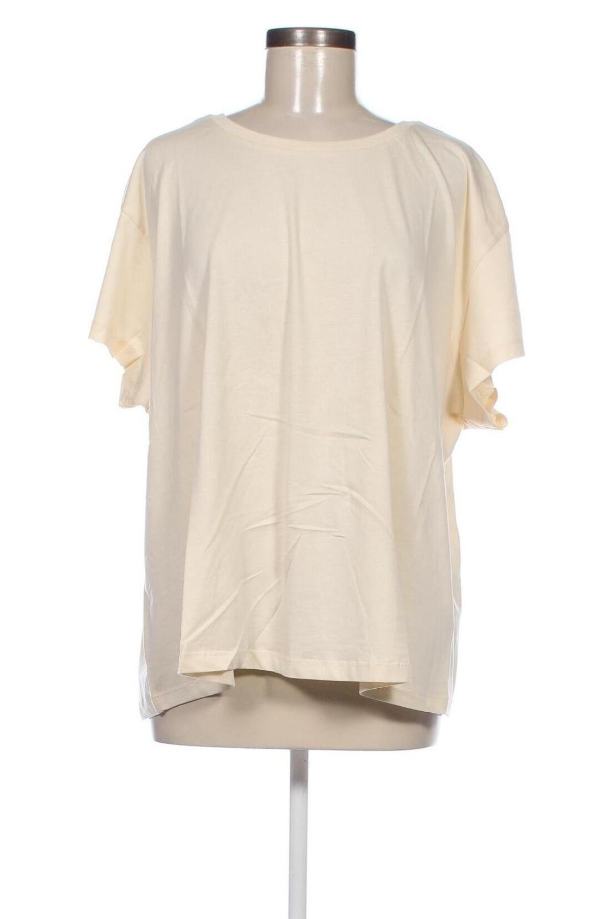 Γυναικείο t-shirt Urban Classics, Μέγεθος 5XL, Χρώμα  Μπέζ, Τιμή 5,59 €