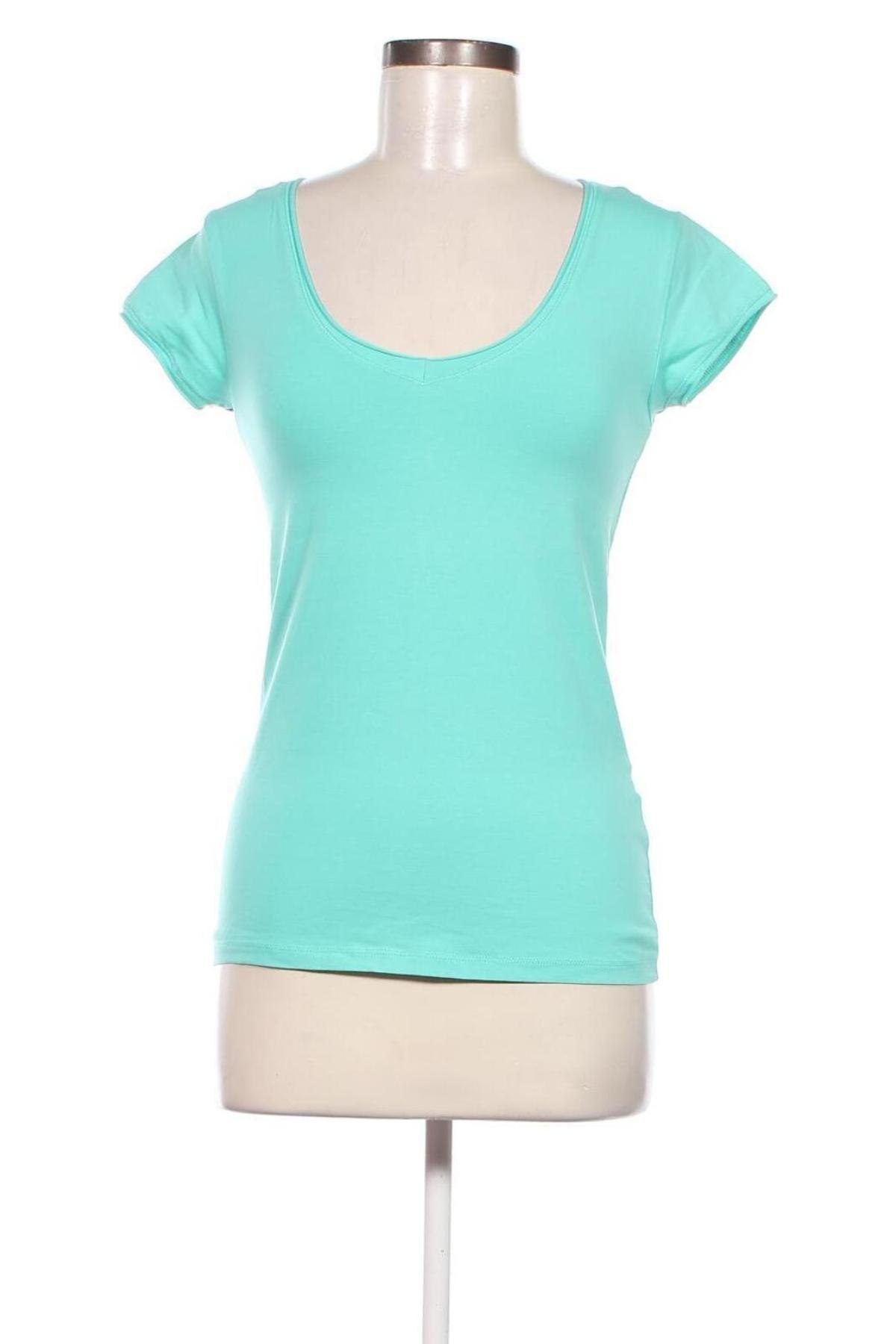 Tricou de femei Zara Trafaluc, Mărime L, Culoare Albastru, Preț 29,92 Lei