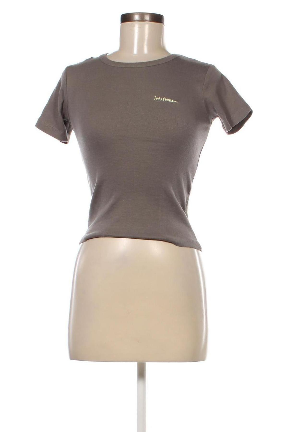 Damen T-Shirt iets frans..., Größe S, Farbe Grau, Preis € 18,56
