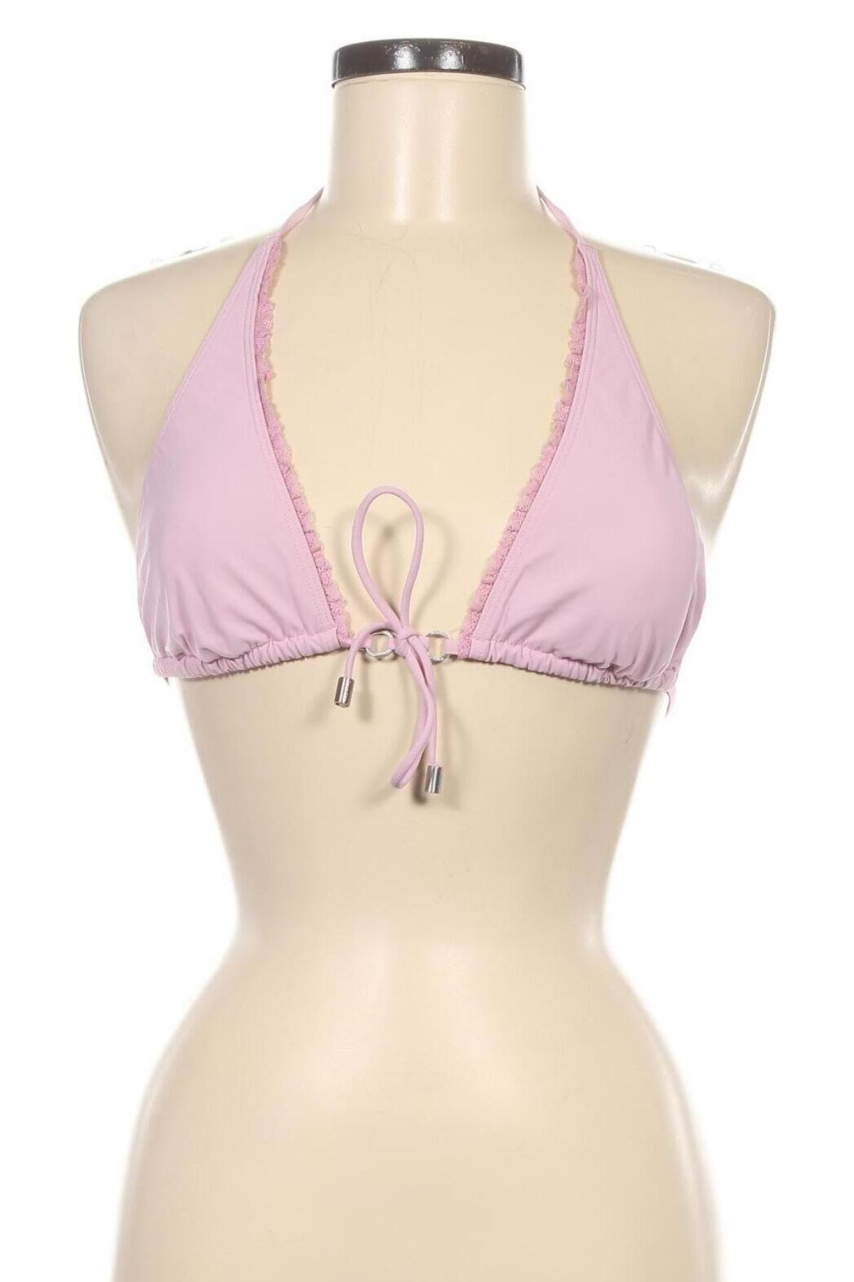 Дамски бански Calvin Klein Swimwear, Размер M, Цвят Розов, Цена 68,00 лв.
