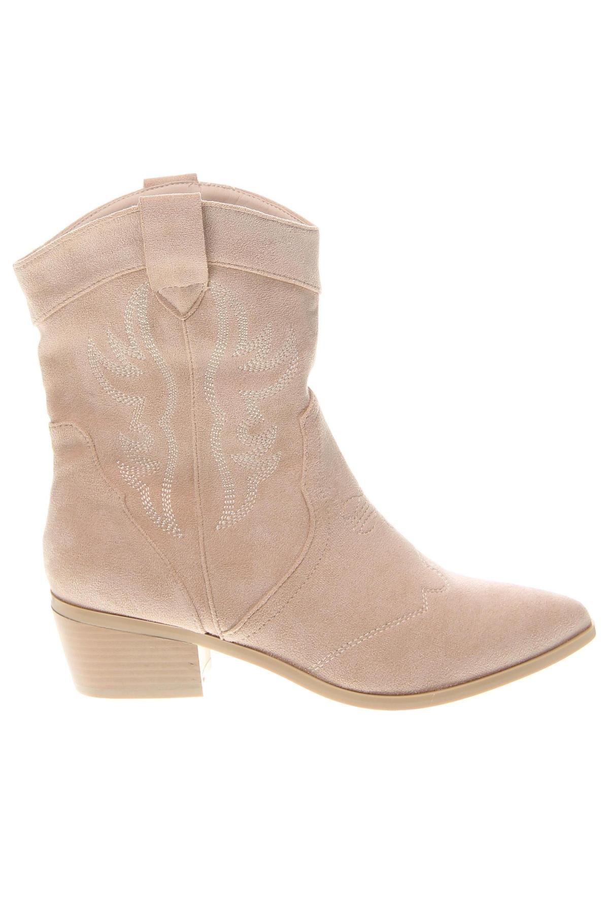 Damen Stiefeletten, Größe 41, Farbe Beige, Preis 39,69 €