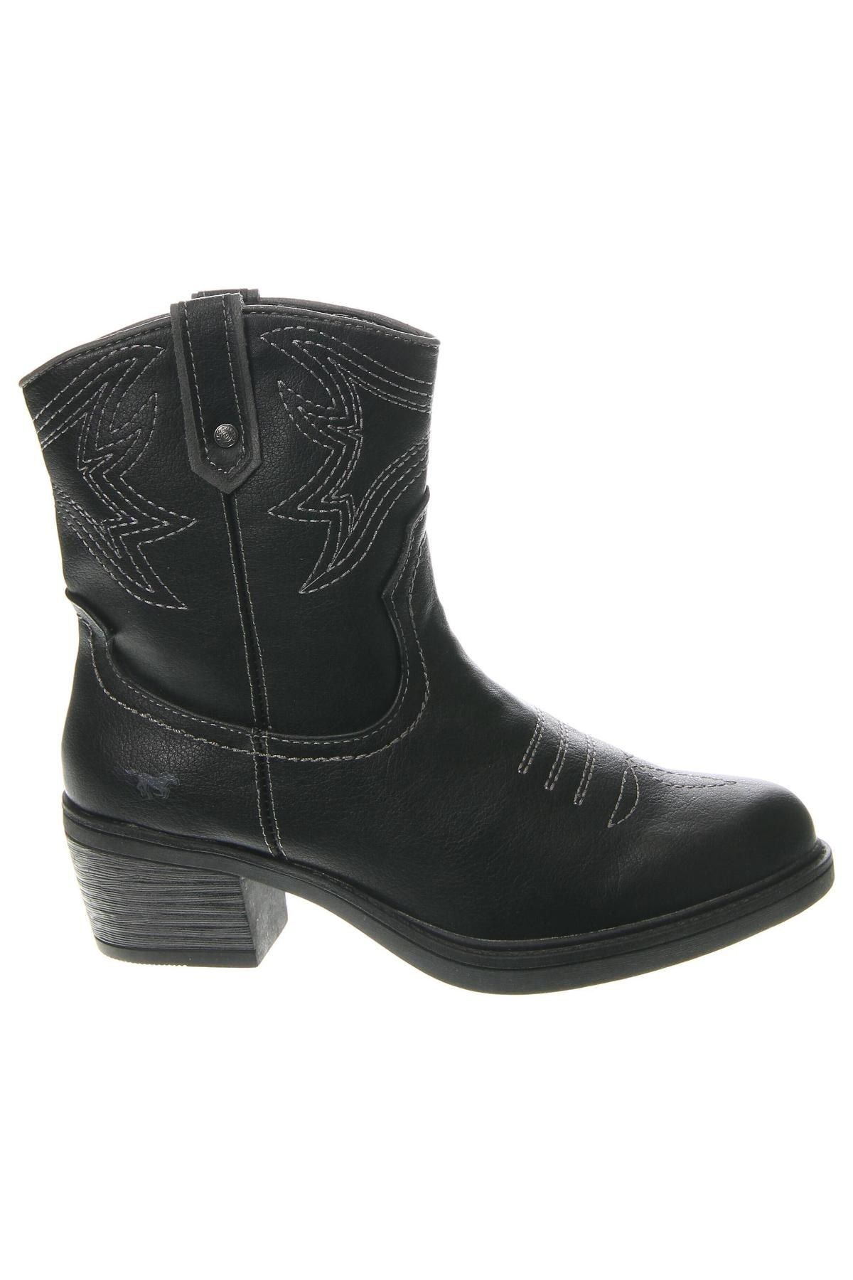 Botine de damă Mustang, Mărime 37, Culoare Negru, Preț 460,53 Lei