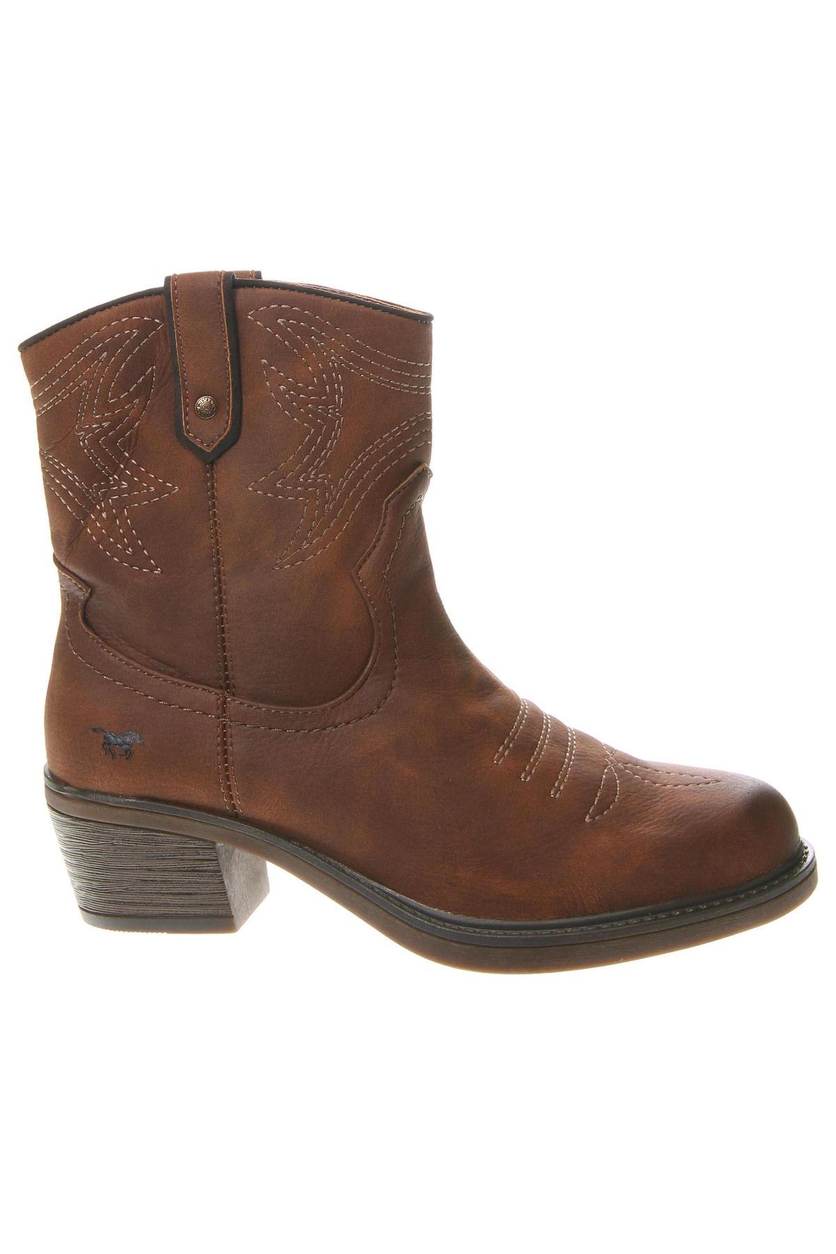 Damen Stiefeletten Mustang, Größe 37, Farbe Braun, Preis 72,16 €