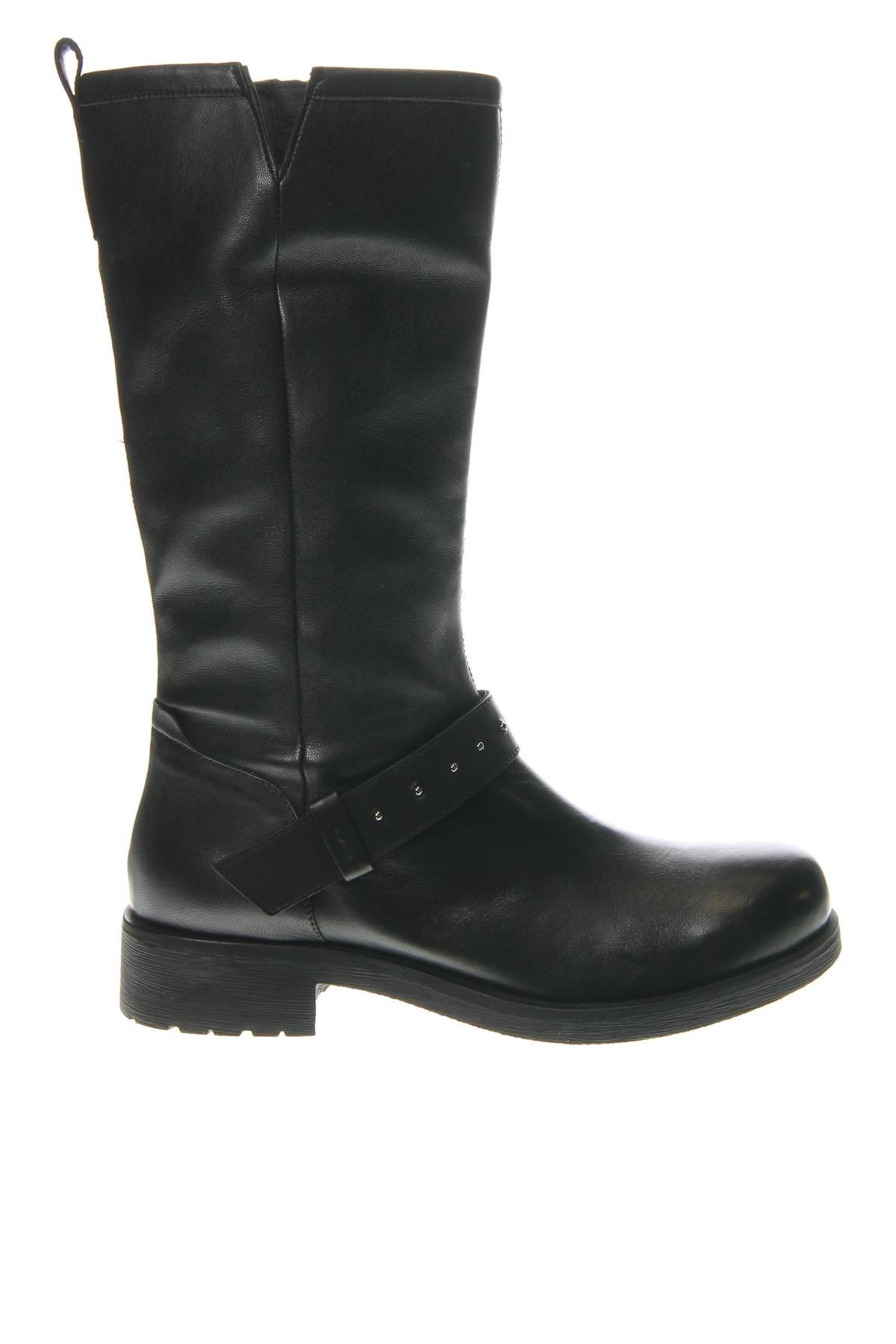 Γυναικείες μπότες Geox, Μέγεθος 39, Χρώμα Μαύρο, Τιμή 32,16 €