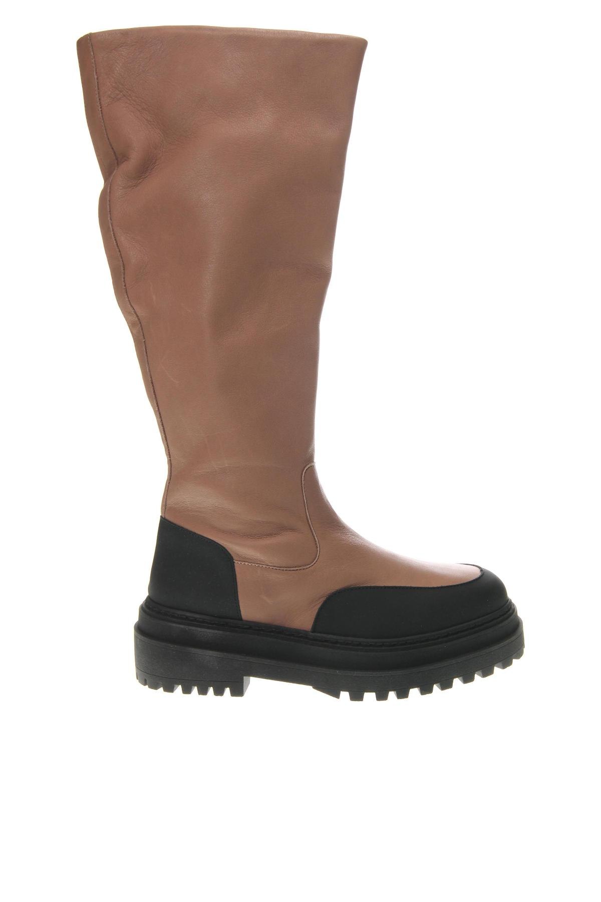 Damenstiefel Selected Femme, Größe 41, Farbe Beige, Preis € 41,81