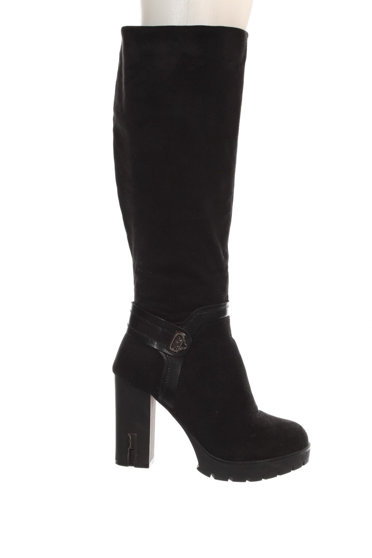Γυναικείες μπότες Super mode, Μέγεθος 37, Χρώμα Μαύρο, Τιμή 29,67 €