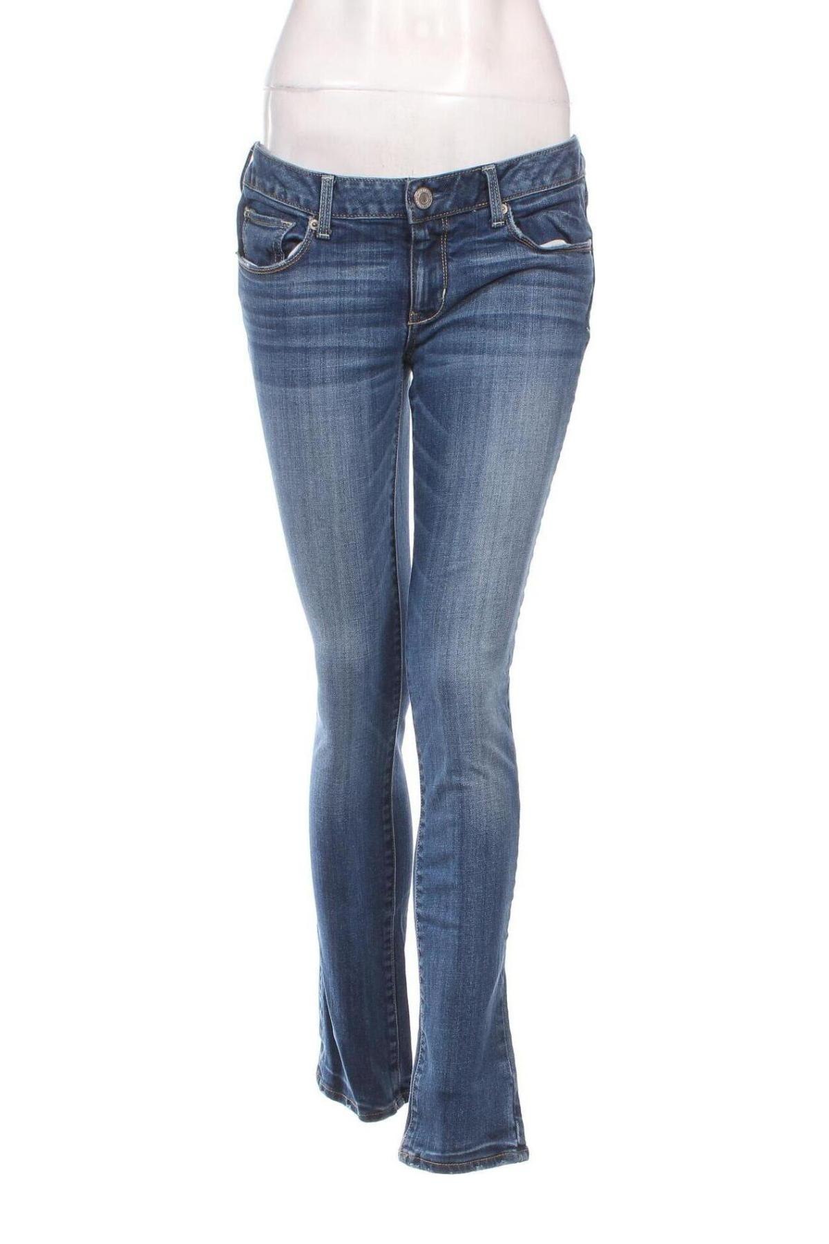 Dámske džínsy  American Eagle, Veľkosť M, Farba Modrá, Cena  17,90 €