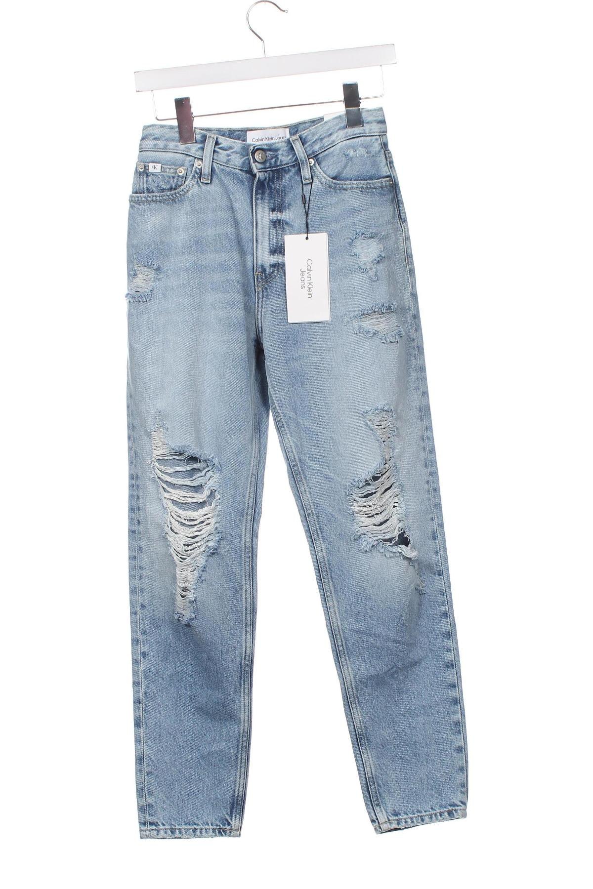 Dámske džínsy  Calvin Klein Jeans, Veľkosť XS, Farba Modrá, Cena  80,41 €