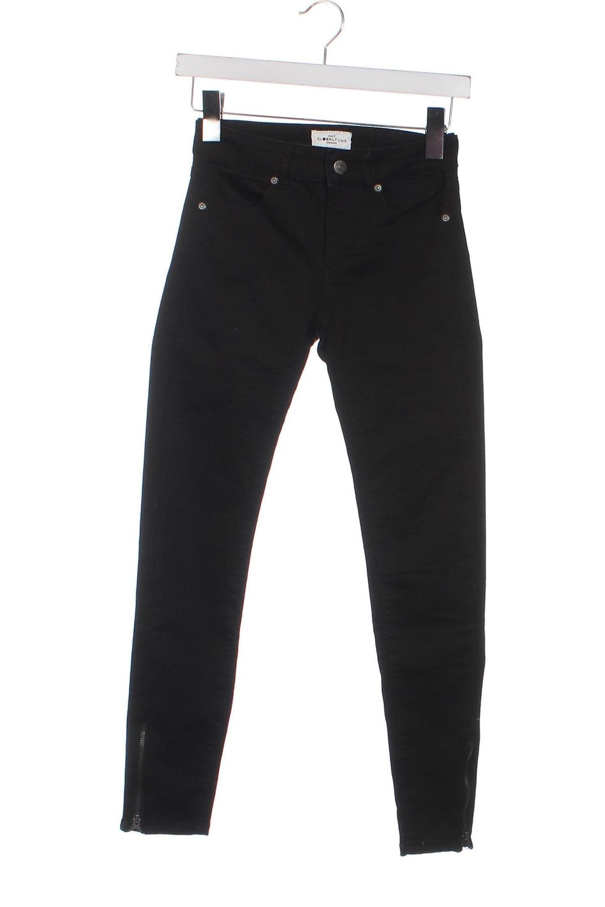 Damen Jeans Global Funk, Größe XS, Farbe Schwarz, Preis 7,83 €