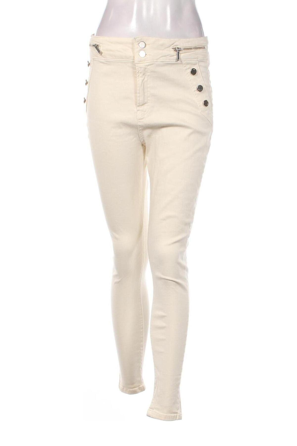 Damen Jeans Karen Millen, Größe M, Farbe Ecru, Preis € 49,62