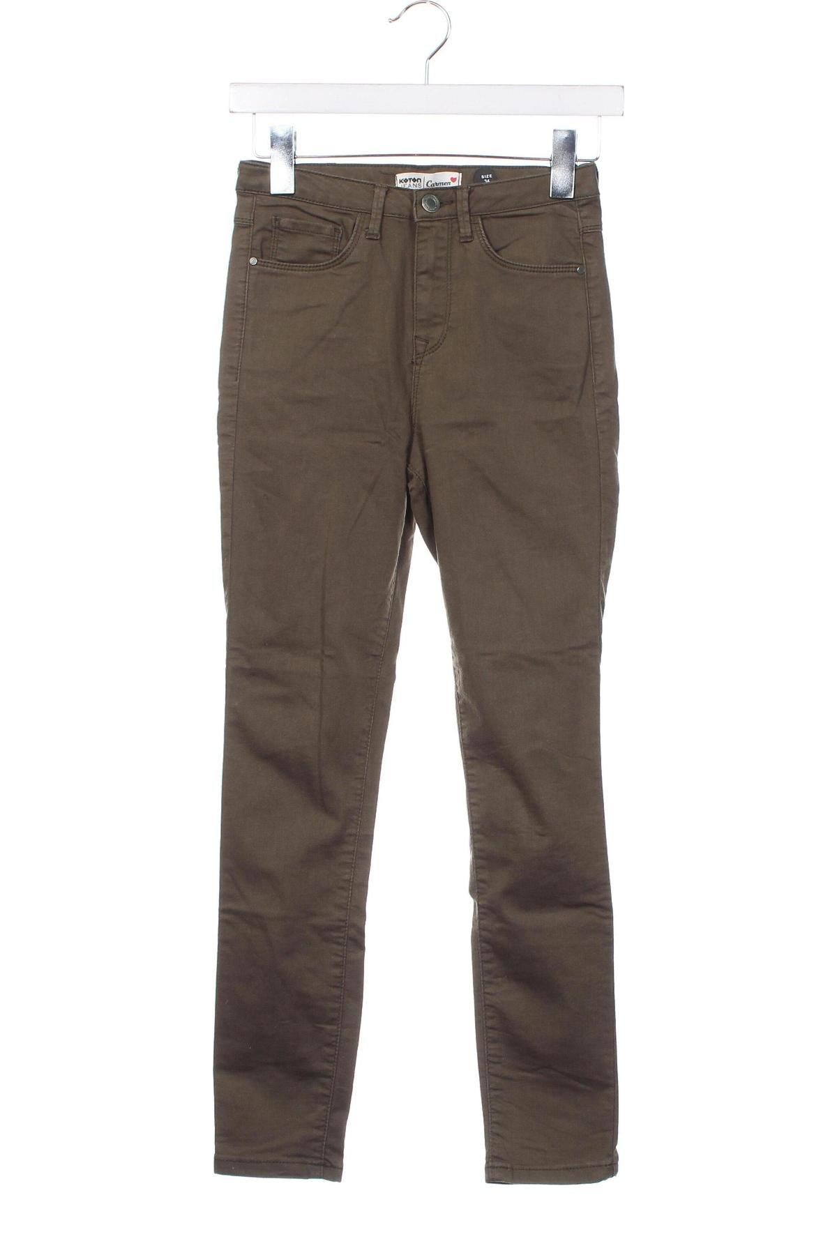 Damen Jeans Koton, Größe XS, Farbe Grün, Preis € 14,35