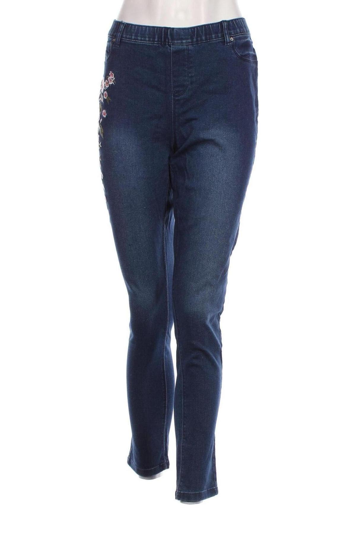 Dámské džíny  Laura Torelli, Velikost XL, Barva Modrá, Cena  208,00 Kč