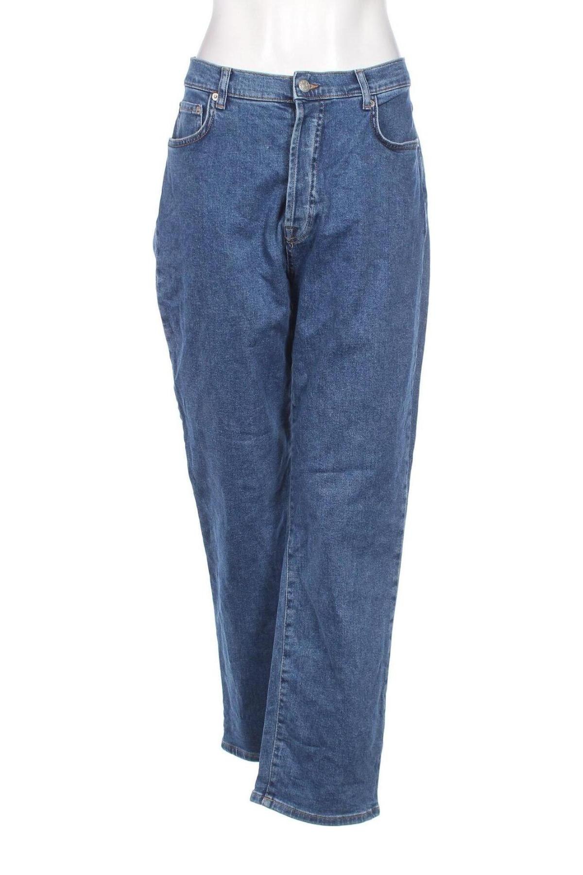 Dámské džíny  NA-KD, Velikost L, Barva Modrá, Cena  742,00 Kč