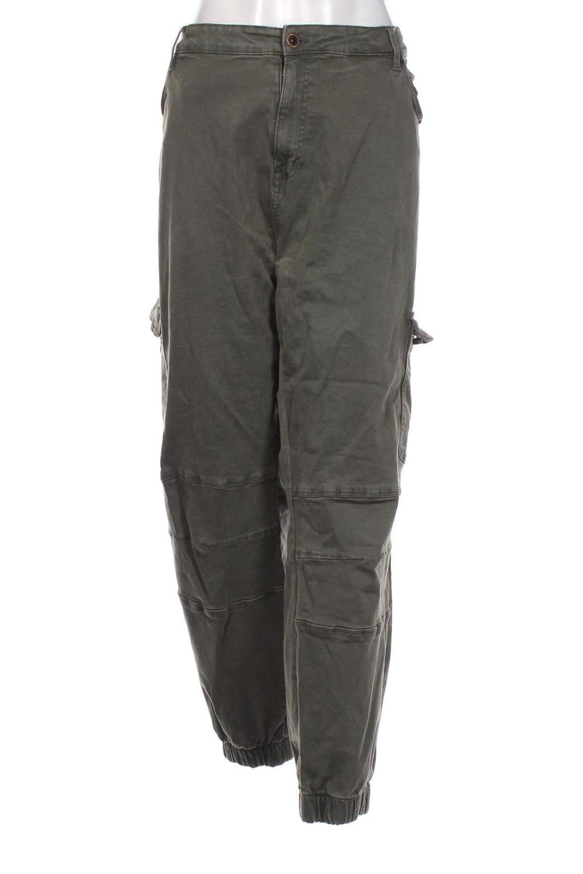Damen Jeans ONLY Carmakoma, Größe 3XL, Farbe Grün, Preis € 39,69