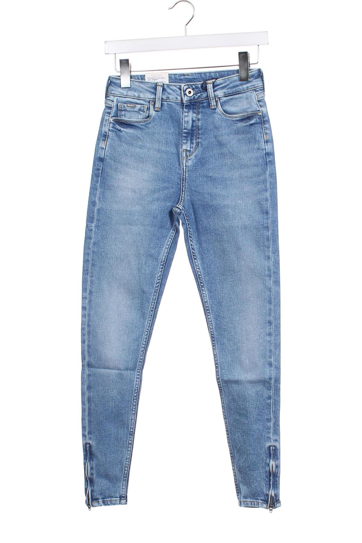Дамски дънки Pepe Jeans, Размер XXS, Цвят Син, Цена 60,20 лв.