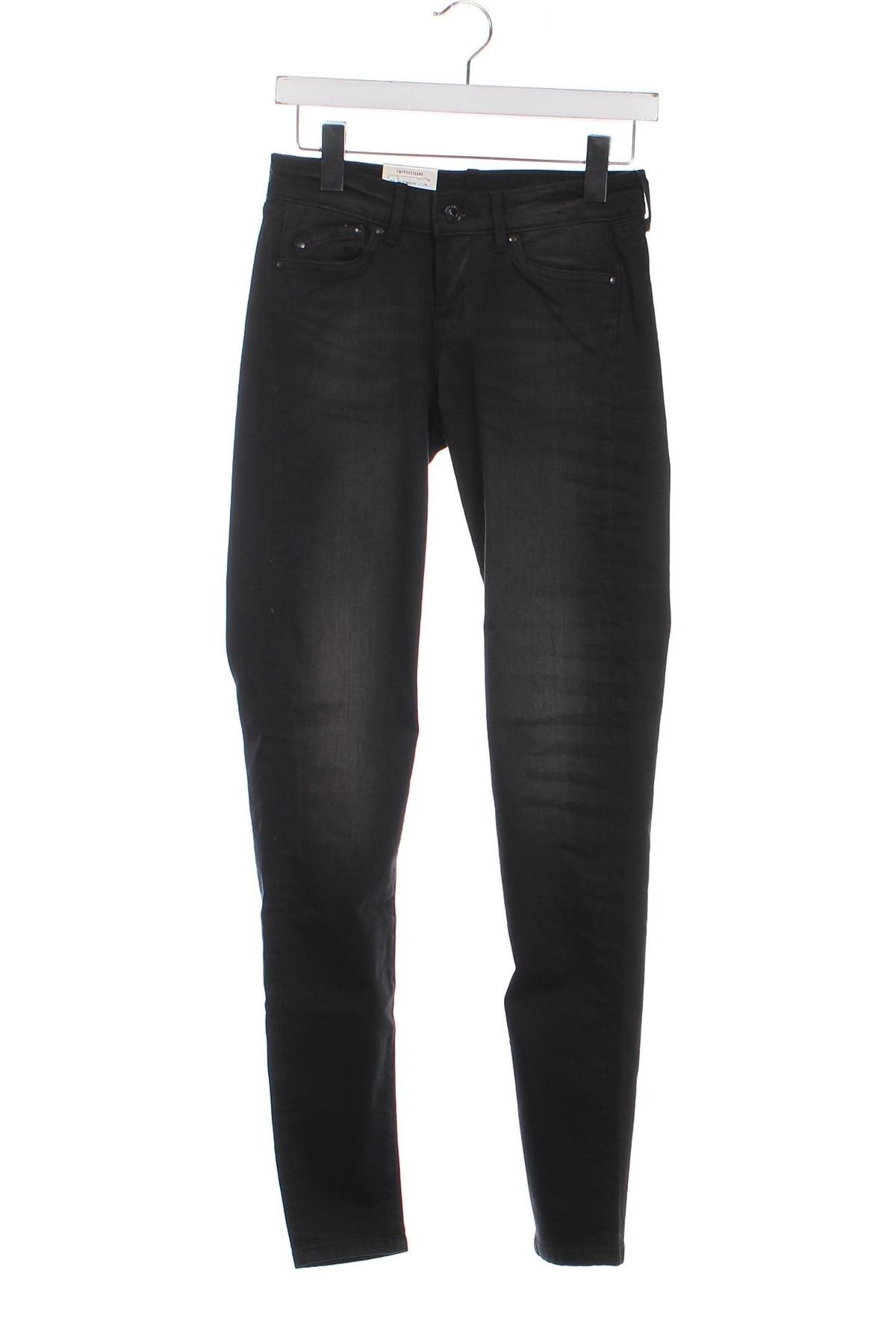 Γυναικείο Τζίν Pepe Jeans, Μέγεθος XXS, Χρώμα Μαύρο, Τιμή 17,73 €