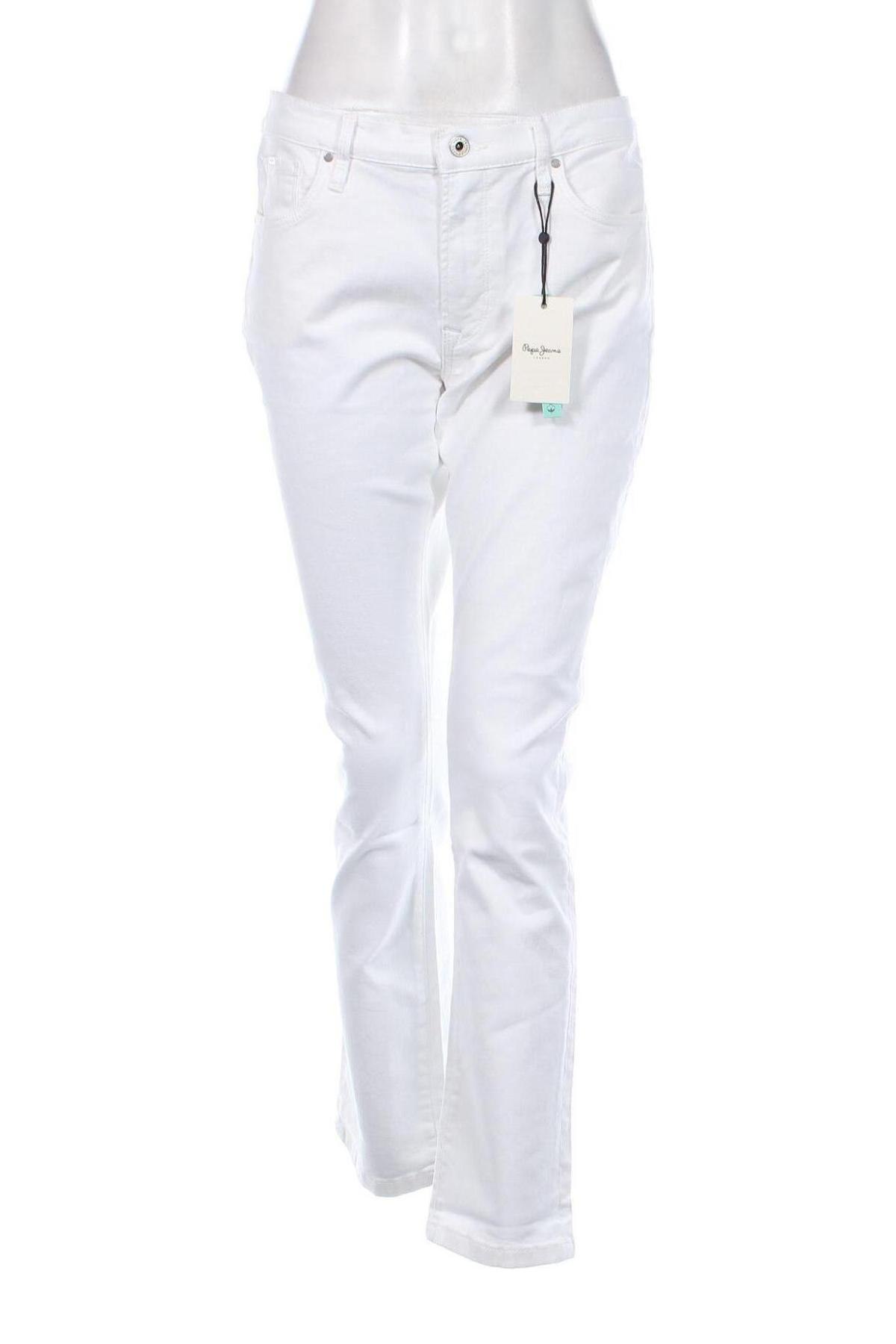 Γυναικείο Τζίν Pepe Jeans, Μέγεθος M, Χρώμα Λευκό, Τιμή 39,90 €
