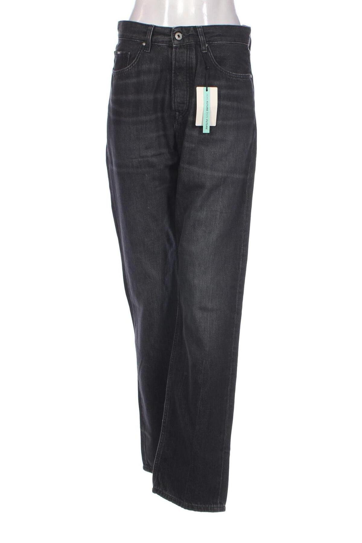 Дамски дънки Pepe Jeans, Размер L, Цвят Сив, Цена 68,80 лв.