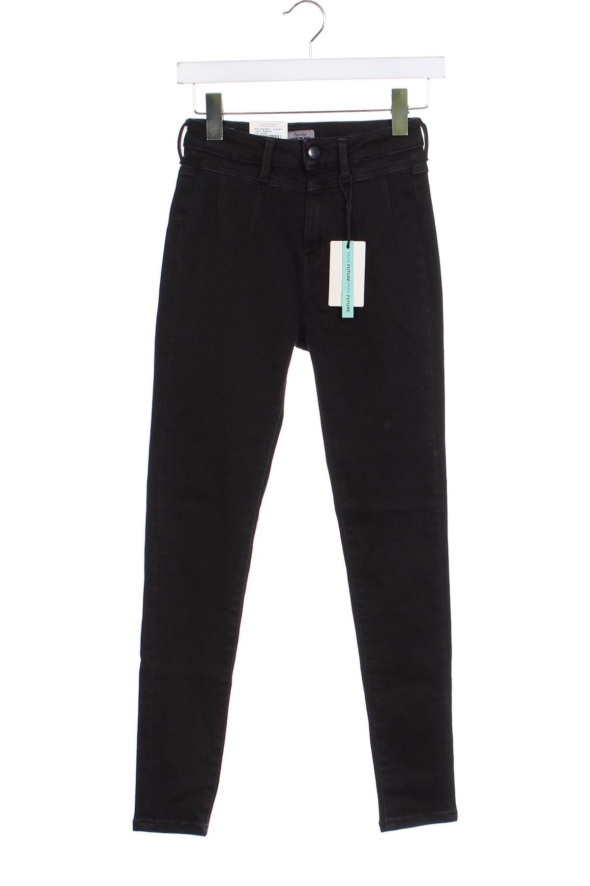 Γυναικείο Τζίν Pepe Jeans, Μέγεθος XS, Χρώμα Μαύρο, Τιμή 26,60 €