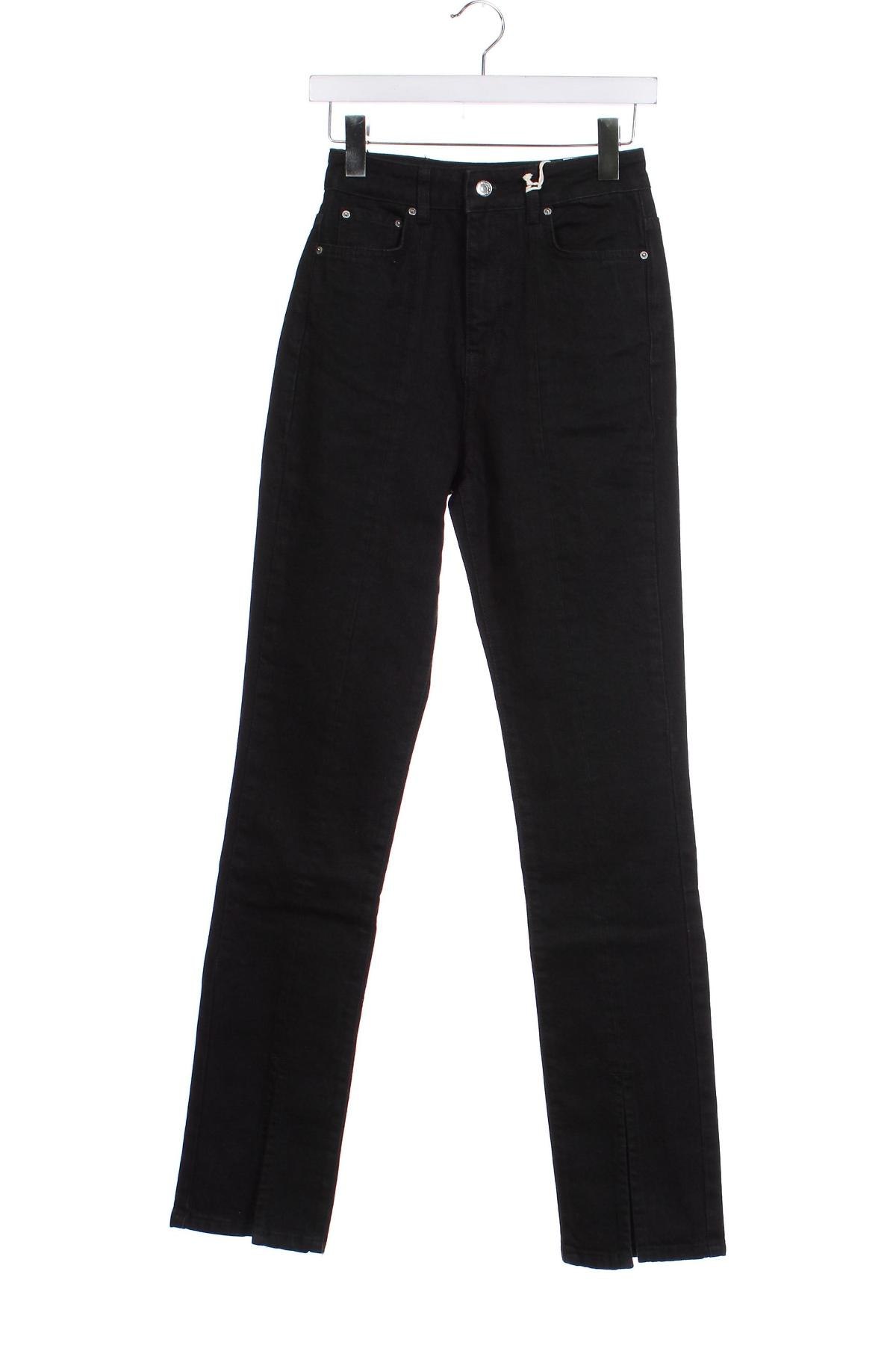 Дамски дънки Perfect Jeans By Gina Tricot, Размер XS, Цвят Черен, Цена 26,95 лв.