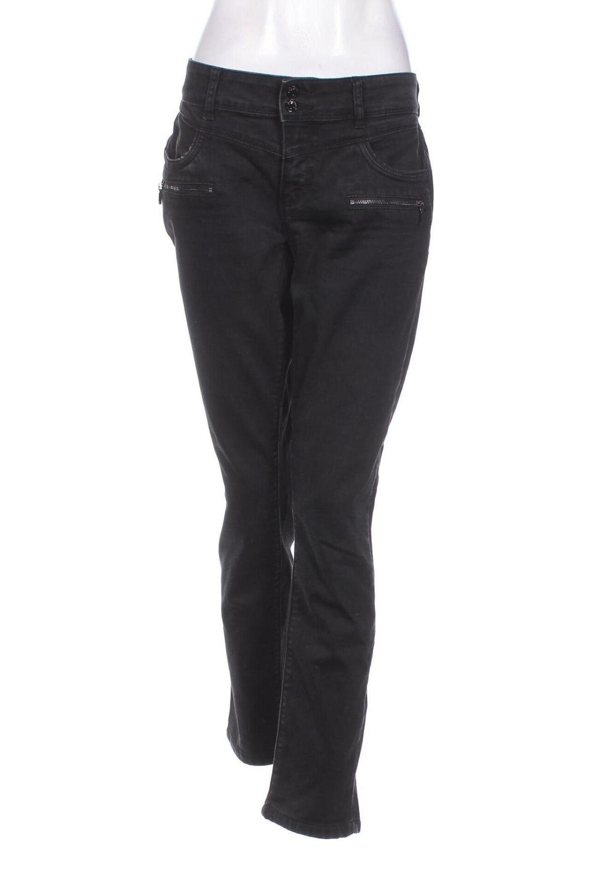 Damen Jeans Street One, Größe L, Farbe Schwarz, Preis € 6,99