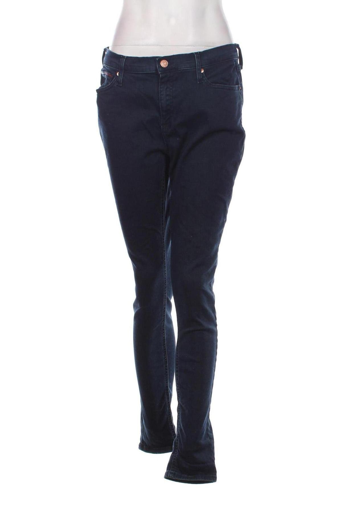 Дамски дънки Tommy Jeans, Размер XL, Цвят Син, Цена 77,52 лв.