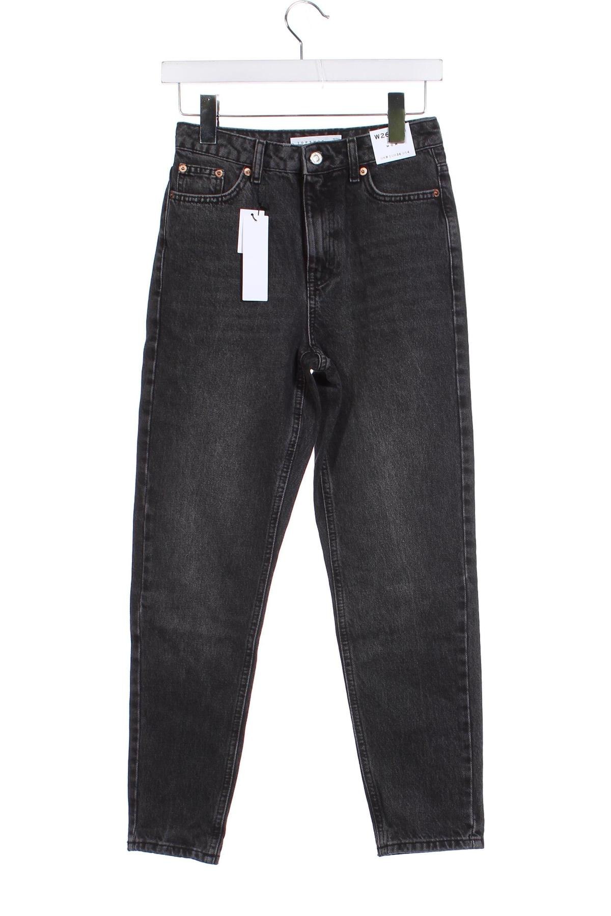 Damen Jeans Topshop, Größe S, Farbe Grau, Preis 15,82 €