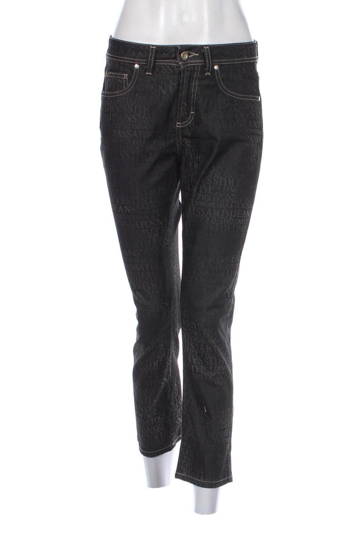 Дамски дънки Trussardi Jeans, Размер S, Цвят Сив, Цена 48,48 лв.