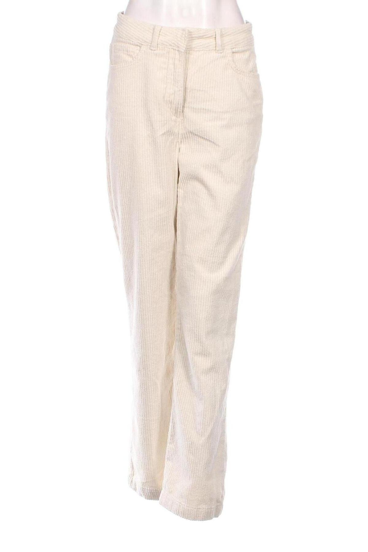 Γυναικείο κοτλέ παντελόνι Amisu, Μέγεθος M, Χρώμα  Μπέζ, Τιμή 6,97 €