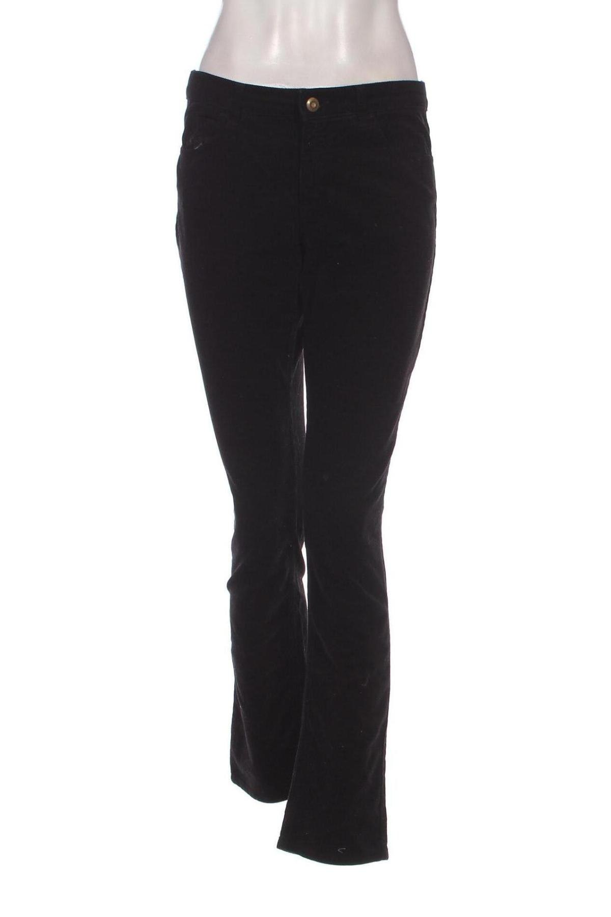 Γυναικείο κοτλέ παντελόνι Christian Berg, Μέγεθος S, Χρώμα Μαύρο, Τιμή 10,99 €