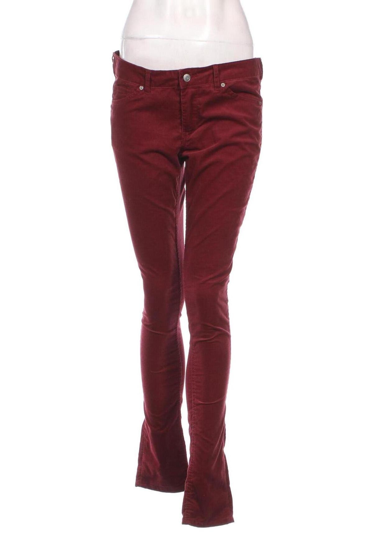 Damen Cordhose H&M Divided, Größe M, Farbe Rot, Preis € 4,45